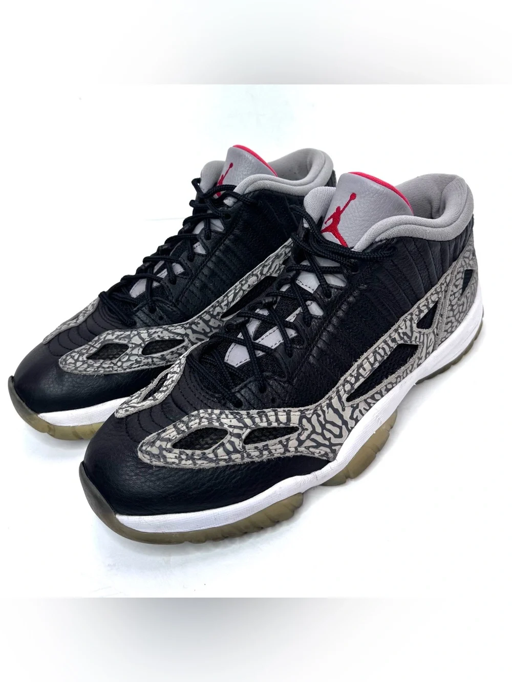 Nike Air Jordan 11 Retro Low IE Black Cement 919712-006 Men’s Size 10.5